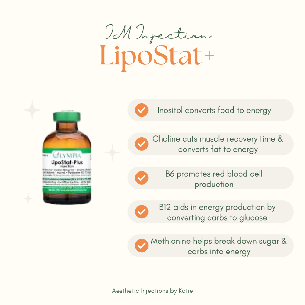 Lipo Stat+/MICC B Injection at Aesthetic Injections by Katie in West Plains, MO