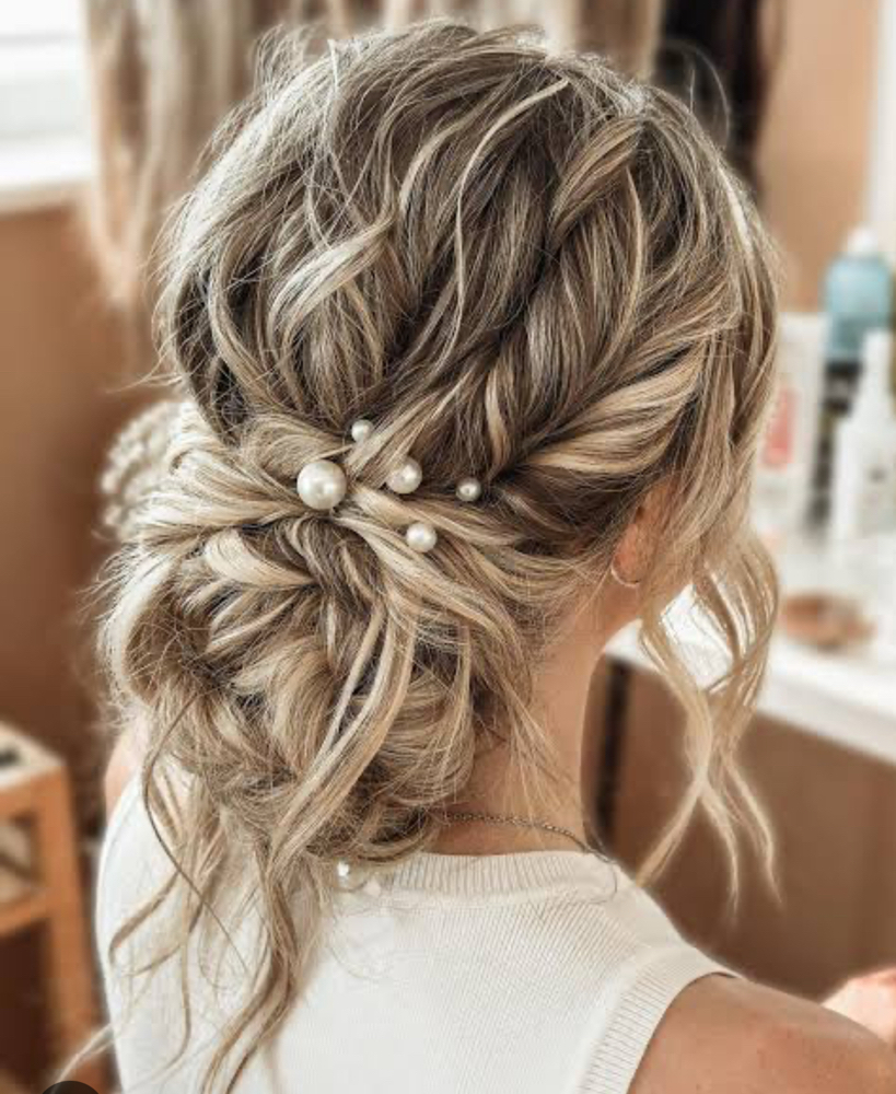 Updo at Grace  Pena in Odessa, TX