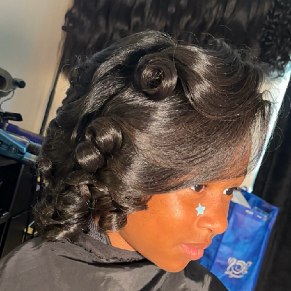 Kids Signature Silk Press at Cait Leigh Rose Hair in College Park, MD