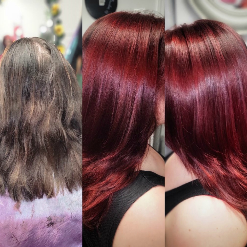 All Over Color at Scarlett O'Hair in Waveland, MS