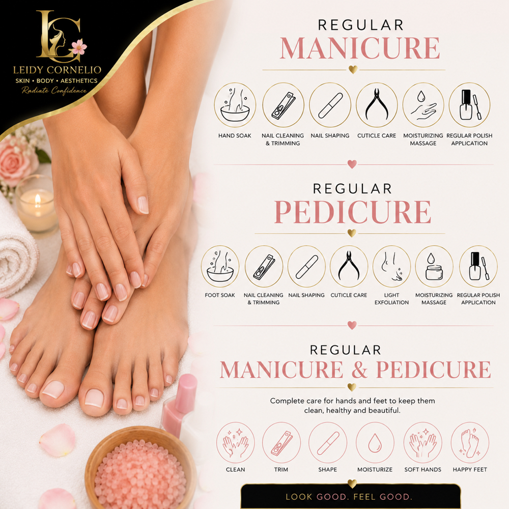 Gel Polish Manicure & Pedicura at Leidy Cornelio Spa in Aurora, CO