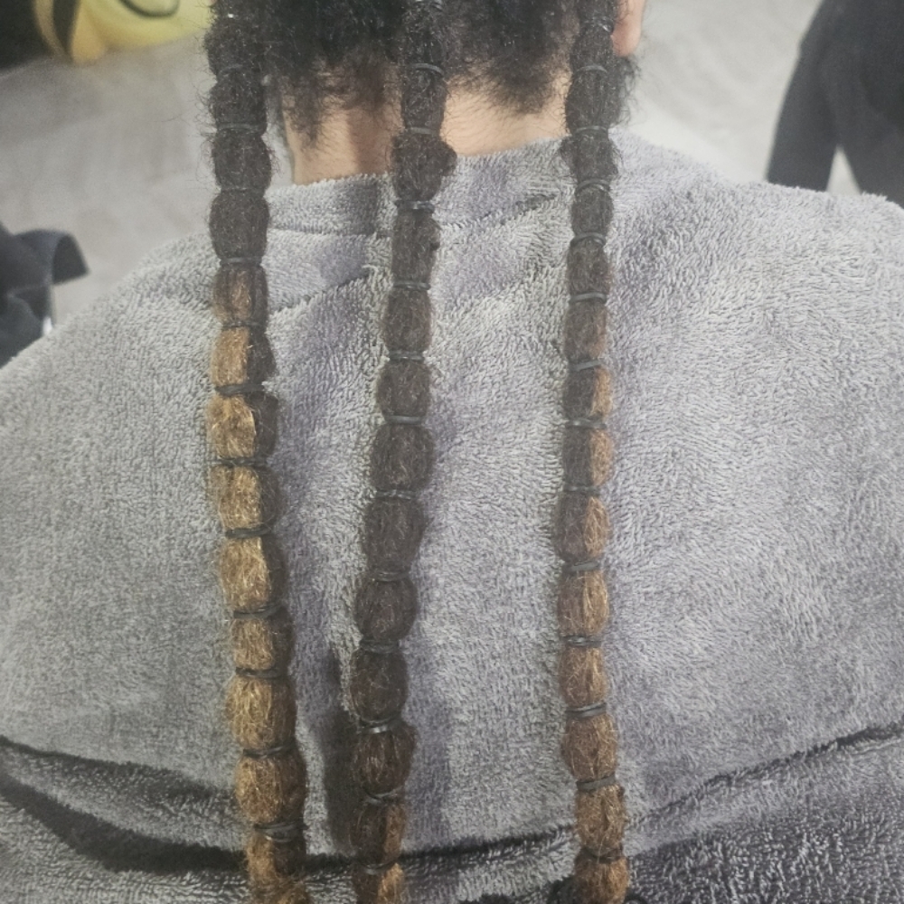 Wash Retwist & Banded Down at Naturally Loc'd & Loaded LLC. in New Castle, PA