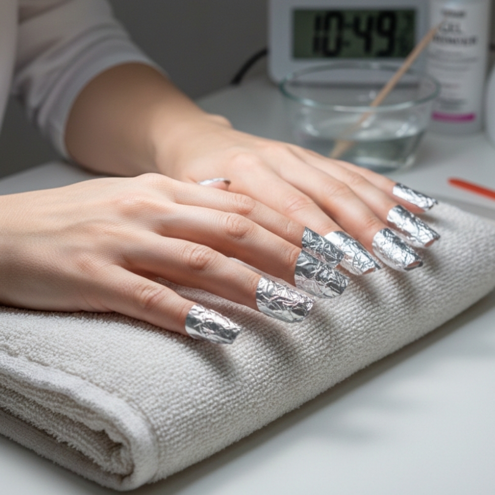 Apprentice Artificial Nail Removal at BellaLuxe Nails in Madison, WI