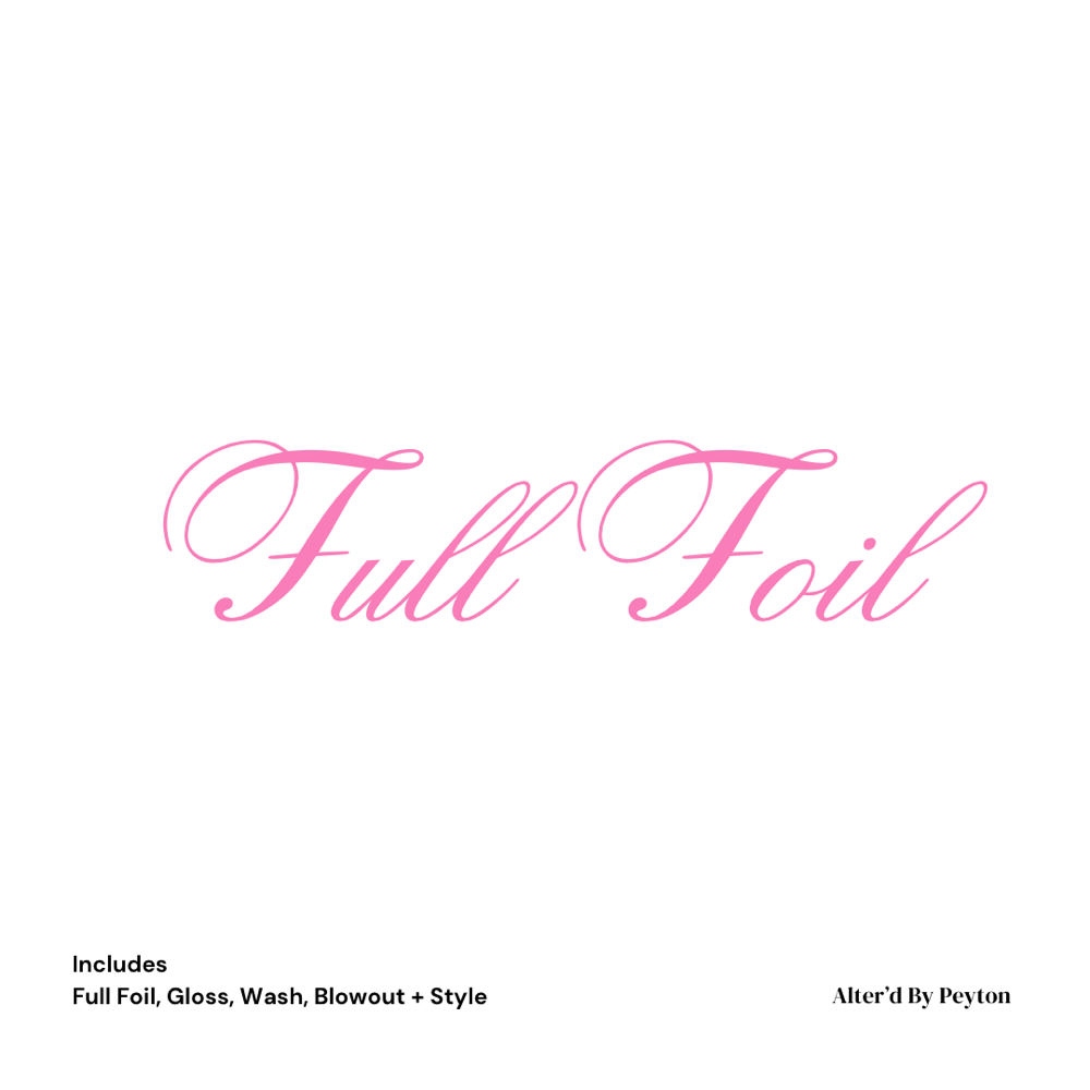 Custom Full Foil