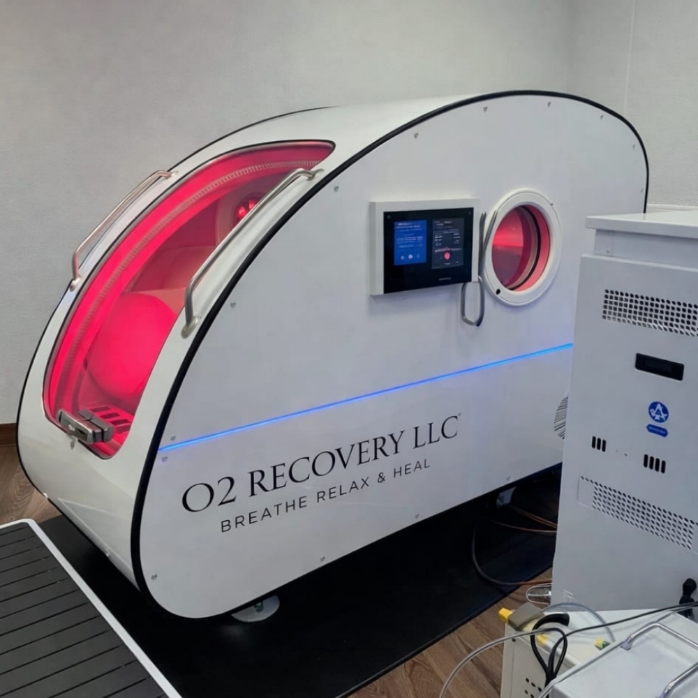 Hard Shell HBOT Chamber 2.0 at O2 Recovery Wellness Center in Yuma, AZ