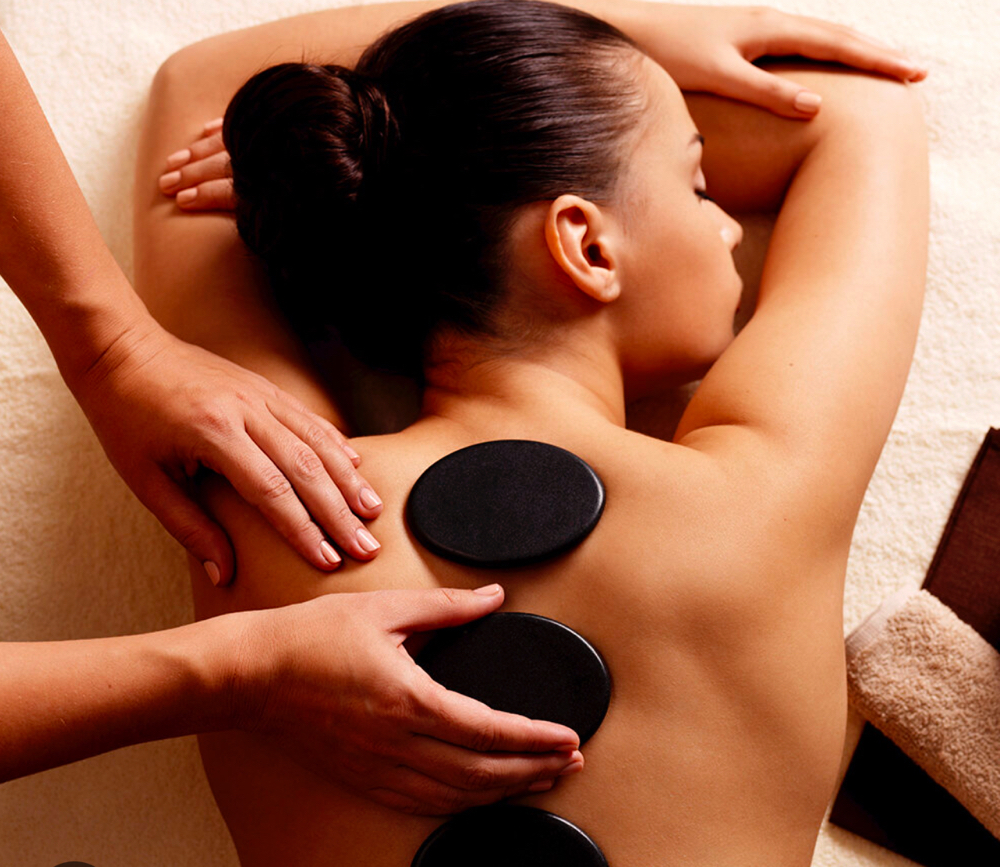 Hot stone massage