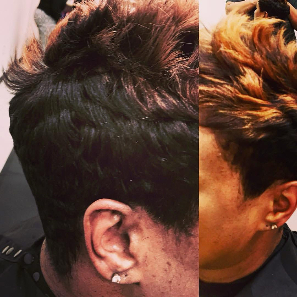 New Pixie Cut/ Pkg at Crown salon NC in Concord, NC