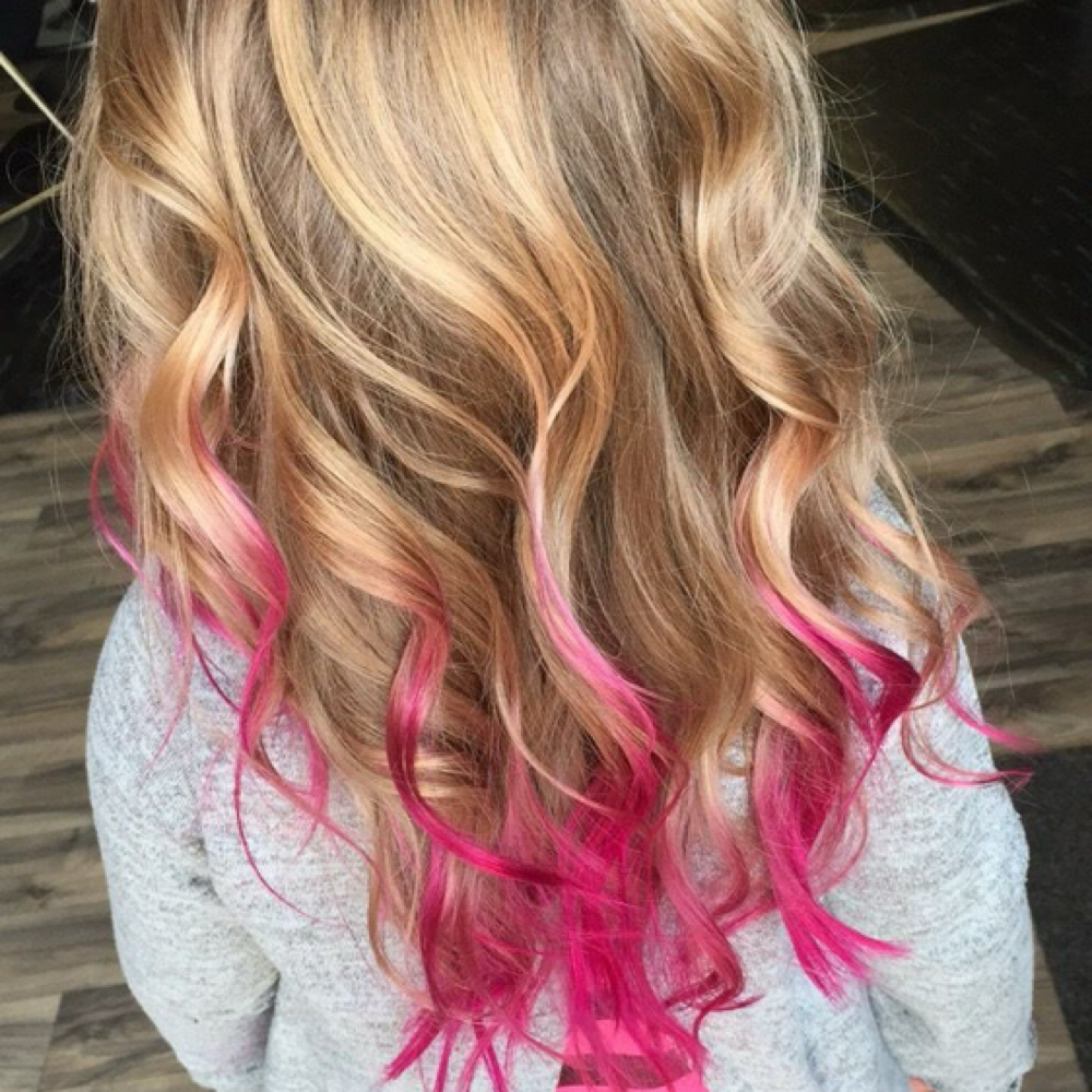 Kids Color! (just the ends) at LB Beauty in Paducah, KY