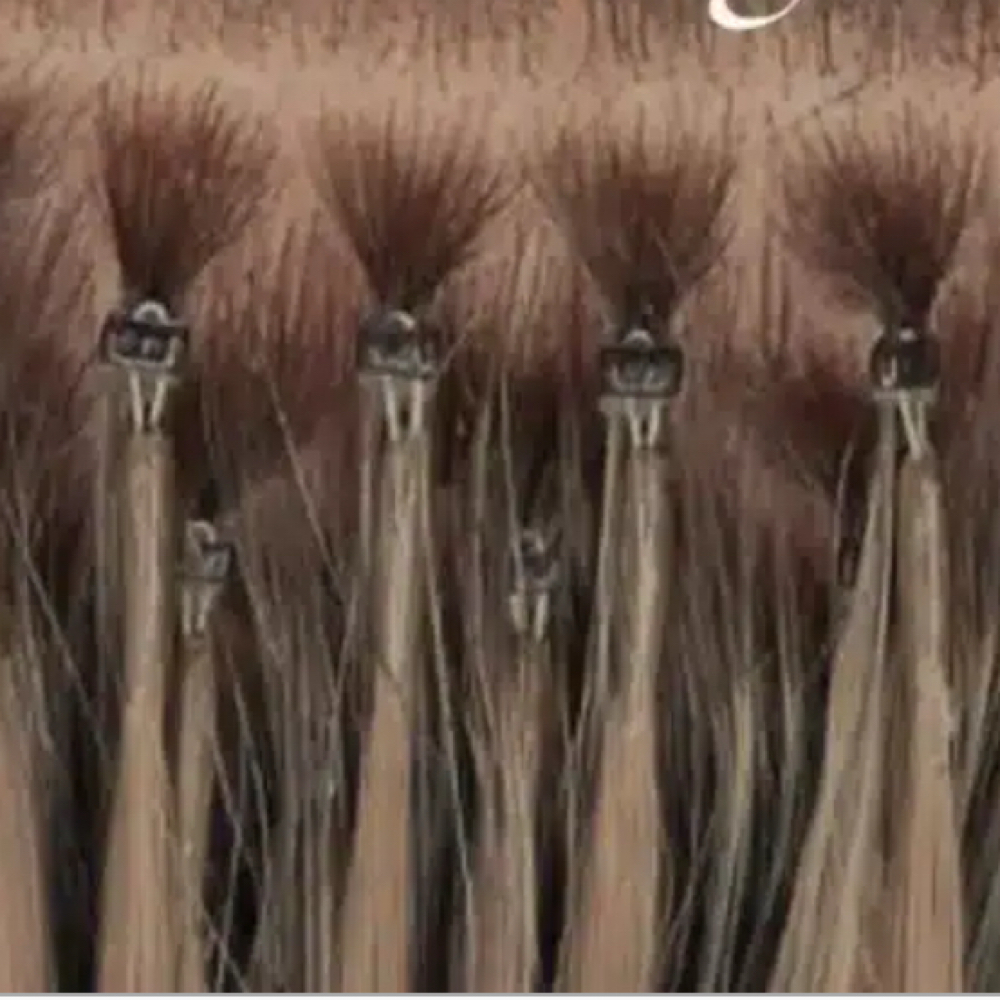Individual Nano Bead Install at Knottie Gyal Hair Studio in Oak Park, IL