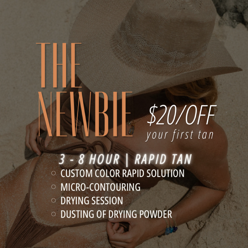 New Client - Rapid Full Body Tan at TANCIETY Mobile Spray Tan in Queens, NY