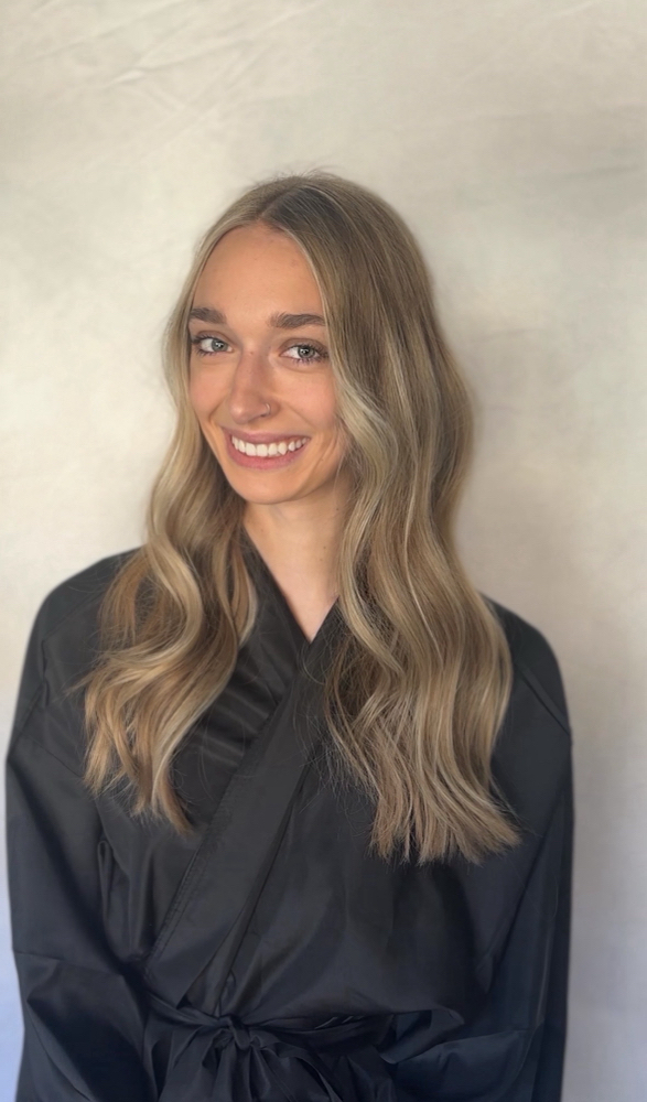 Partial Custom Blonding- Haircut
