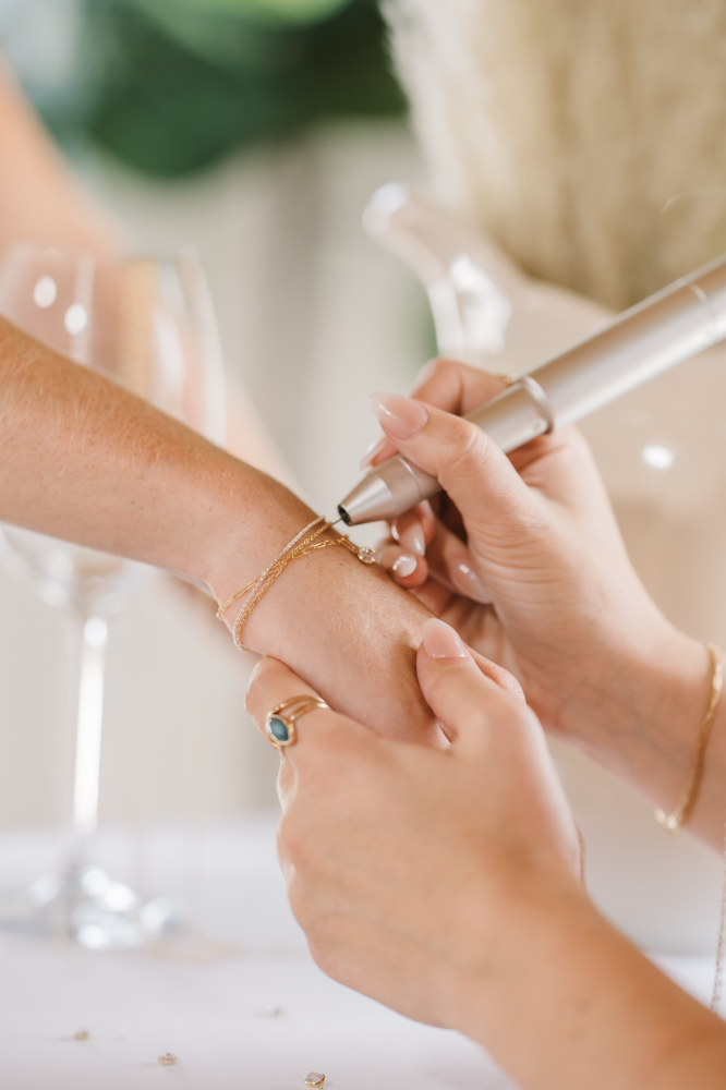 Permanent Jewelry Hand Chain