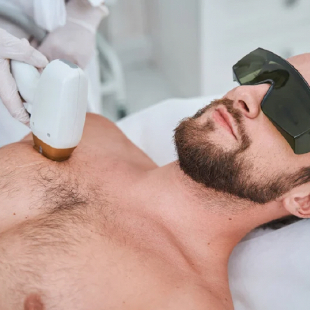 upper chest LASER HAIR REMOVAL at BEAUTY LAB COLLECTIVE in Miami, FL