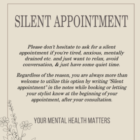 Silent Appointment