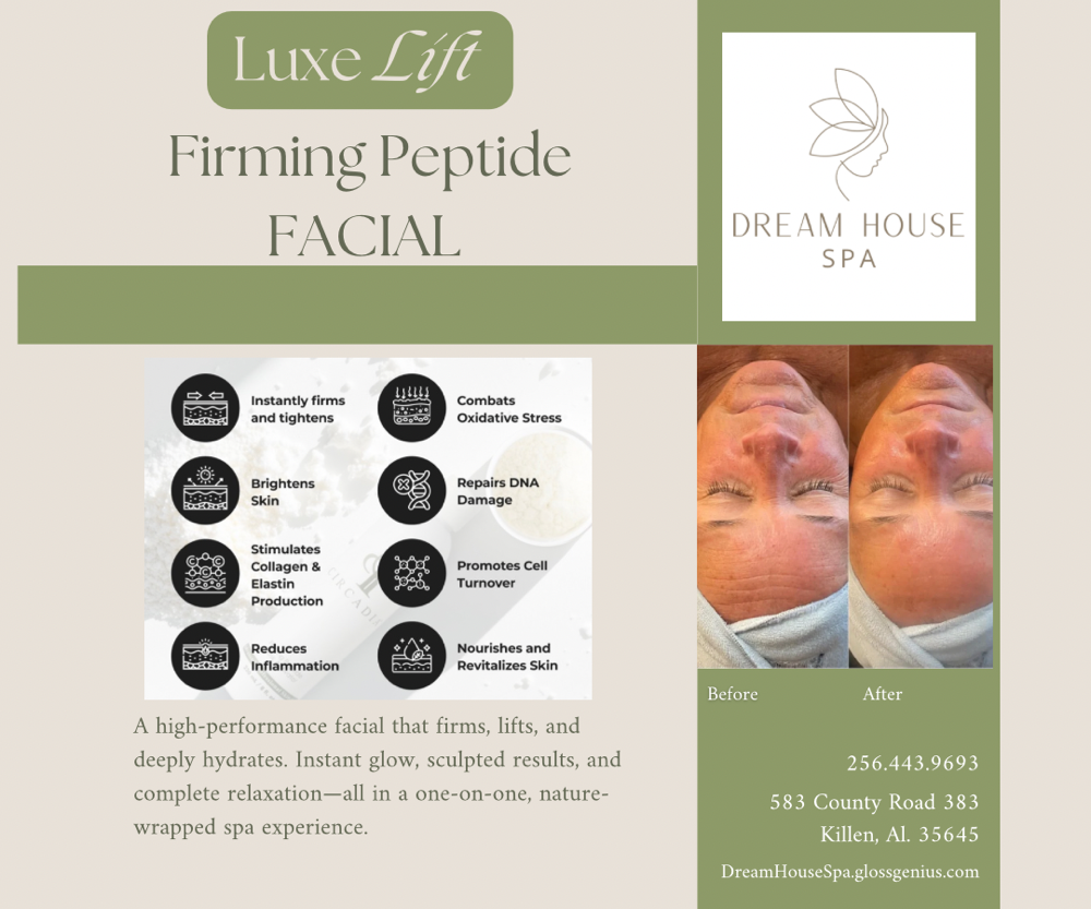 Luxe Lift Firming Peptide Facial