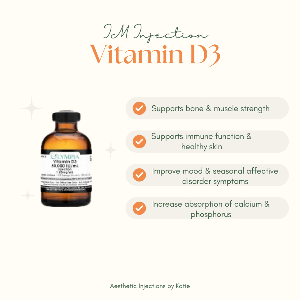 Vitamin D3 Injection at Aesthetic Injections by Katie in West Plains, MO