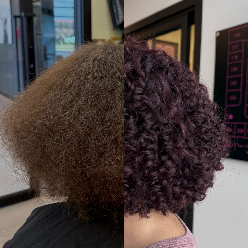 Double Color Process at Charismatic Curls in Austin, TX