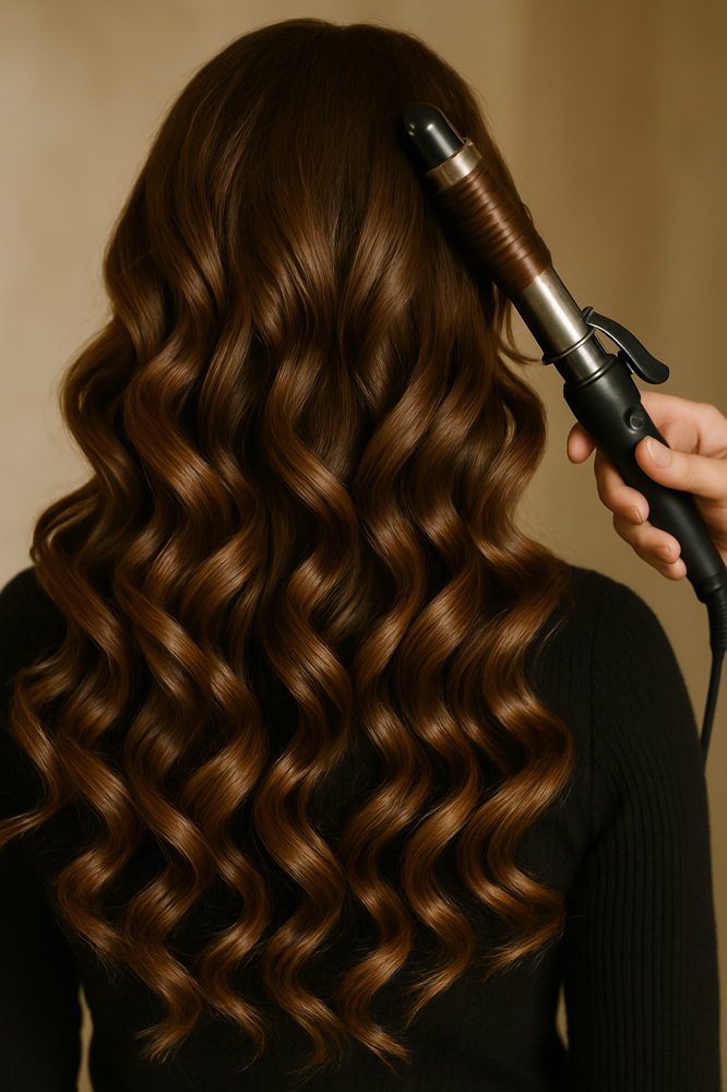Signature Curls — On Dry Clean Hair
