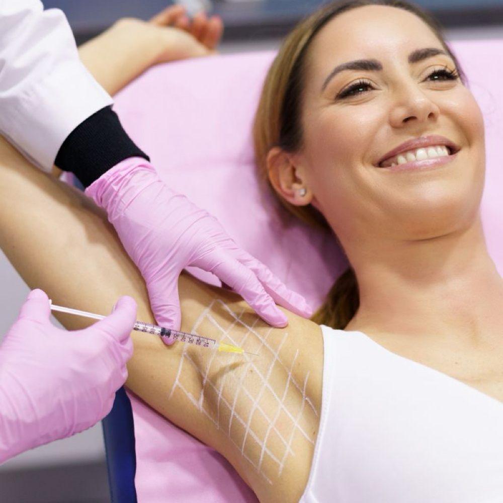 Underarm Botox - Hyperhidrosis at Unique Clinique Aesthetics in Brooklyn, NY