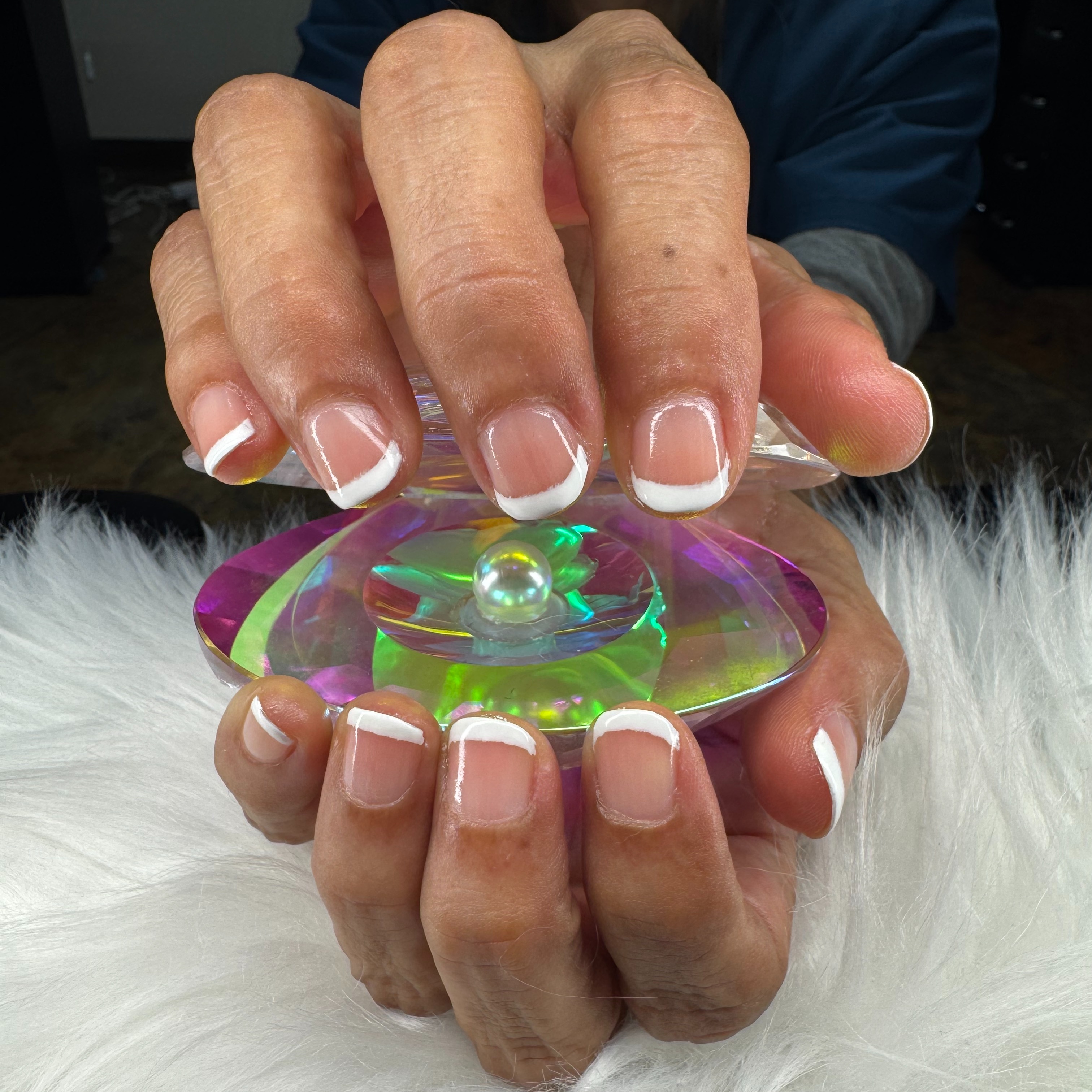 French Manicure at ArtNClaw in Bonita, CA