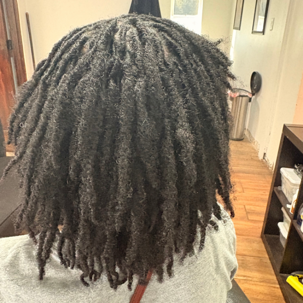 Retwist Shoulder Length at KYS MY LOCS in Panama City, FL