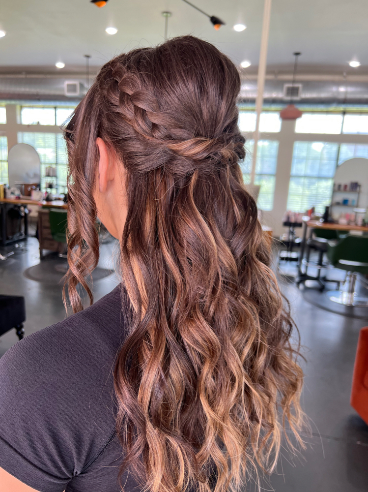 Special Ocassion Half Up/ Ponytail