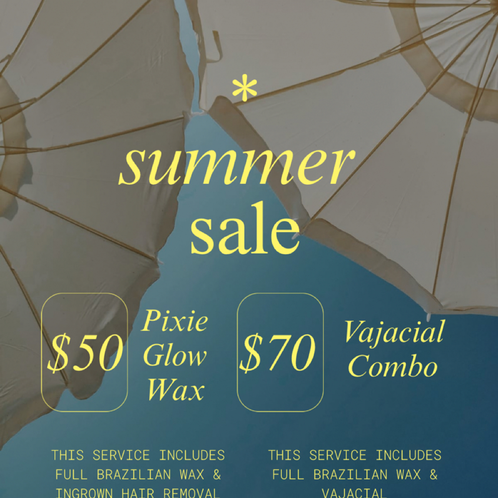 SUMMER SALE: PIXIE GLOW WAX at PIXIE GLOW ESTHETICS in Hillside, NJ