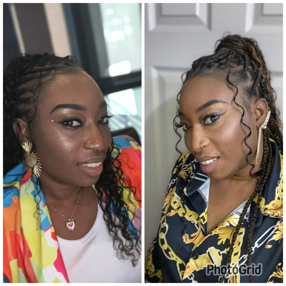 Natural/Simple Makeup at Kay’s Touch of Klass Hair & Beauty Studio in Converse, TX