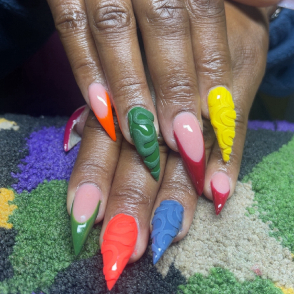 Vee’s 8 Count at Royal Dripp’d Nails in Vance, SC
