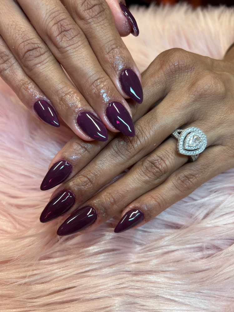 Acrylic Overlay w/ Manicure