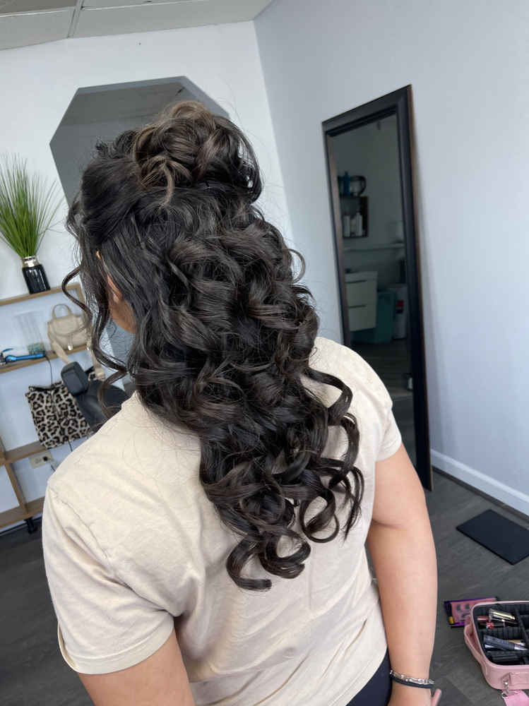 Special Occasion Hair Styling