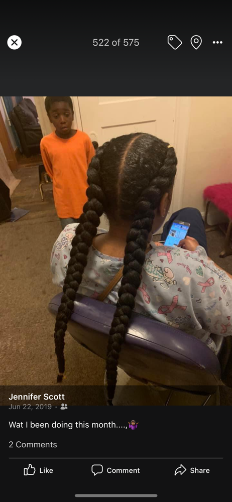 Two Feed In Braids