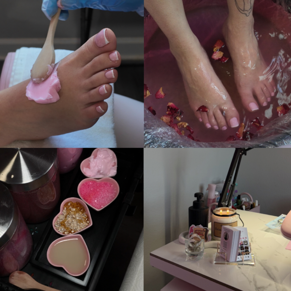 WET PEDICURES at JAZYNAILZ in Miami, FL