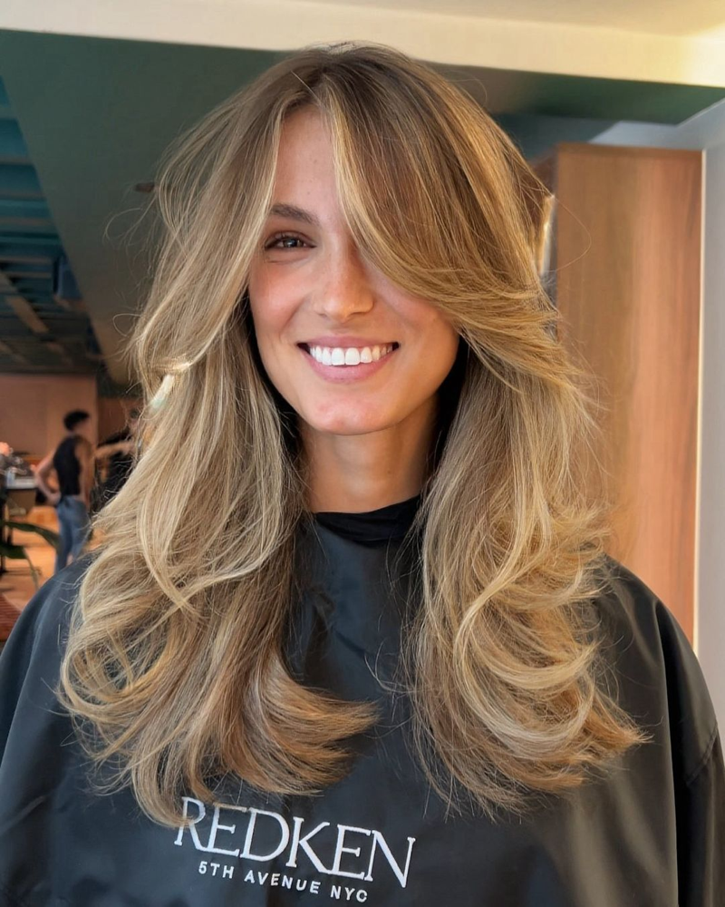 Blowout With A Bonding Treament
