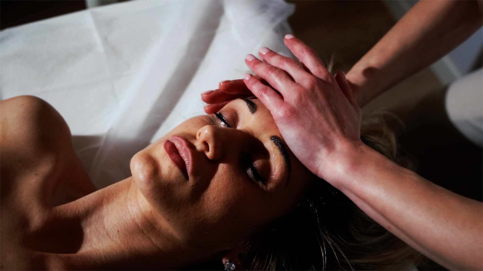 Therapeutic scalp massage at Pivot Body and Soul in Enid, OK