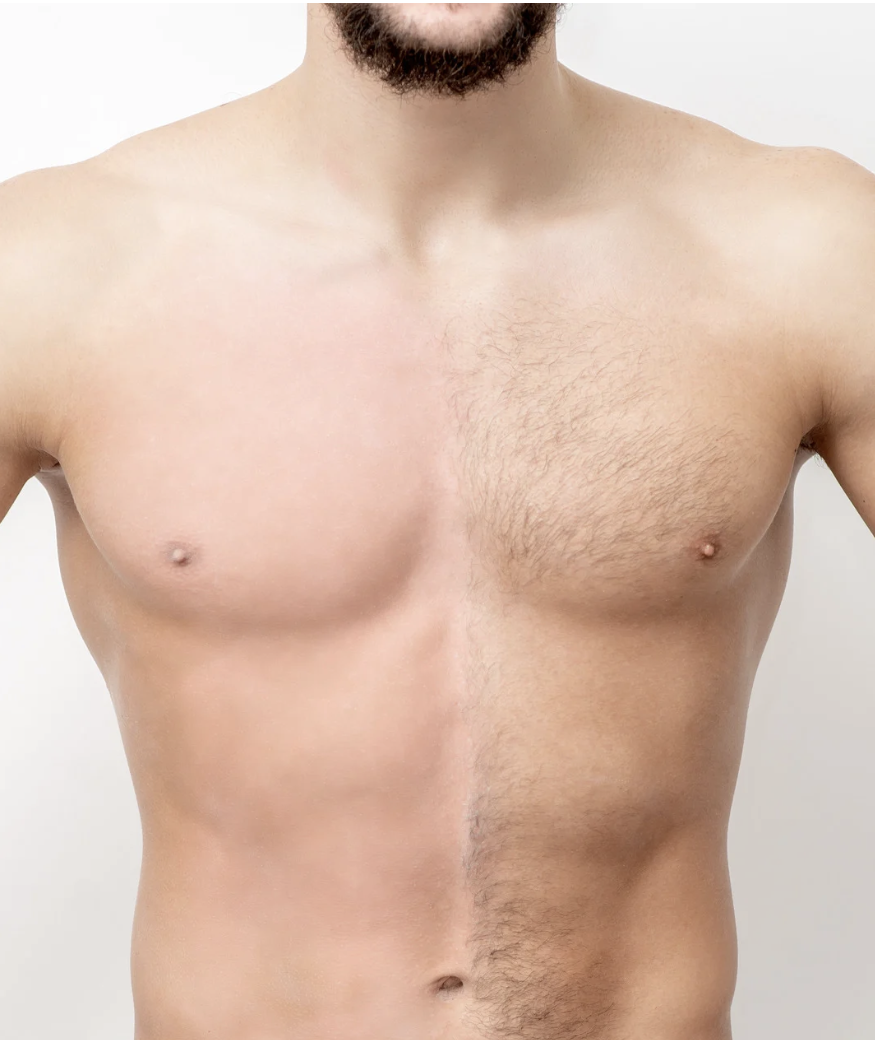 Male Chest Wax