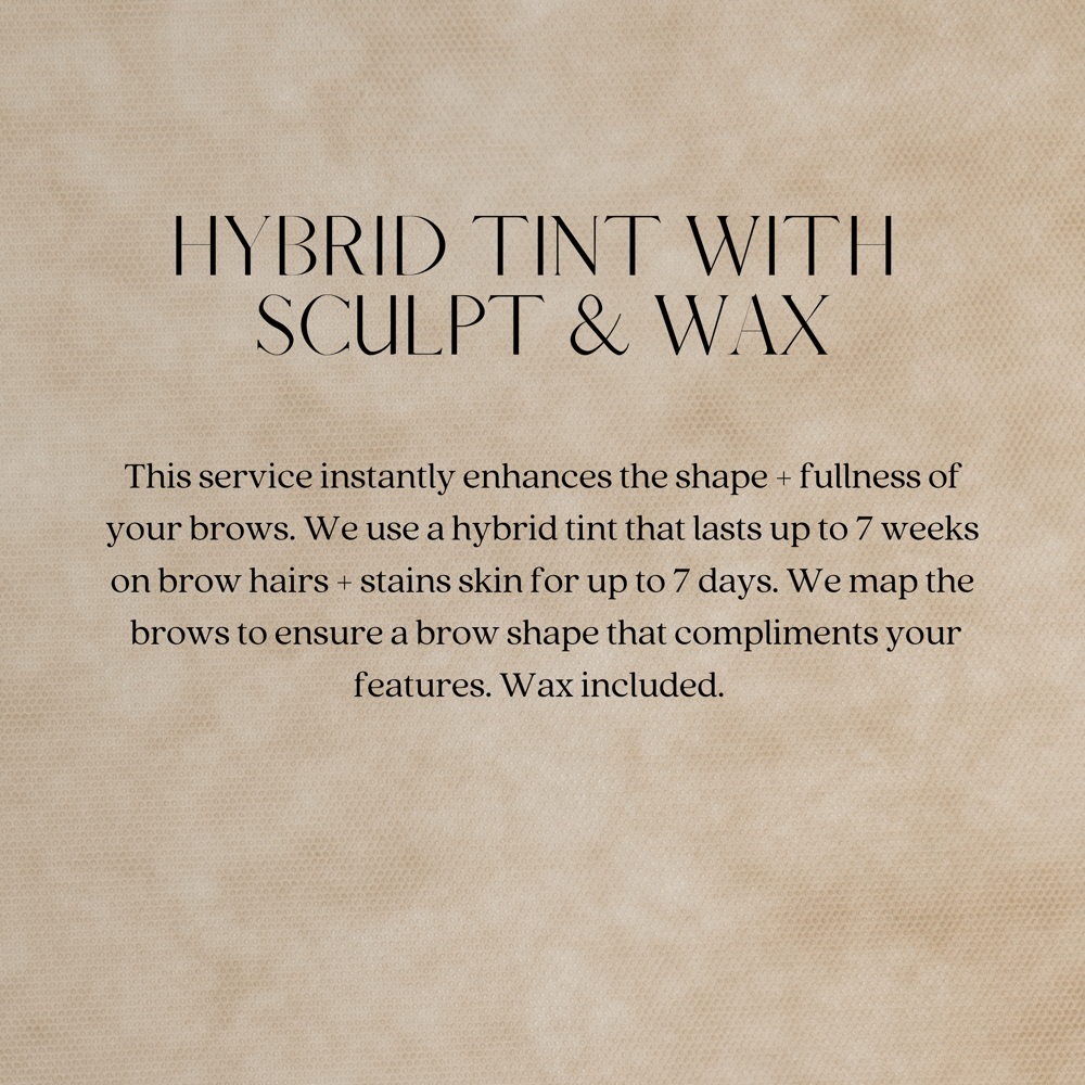 Hybrid Brow Tint & Wax