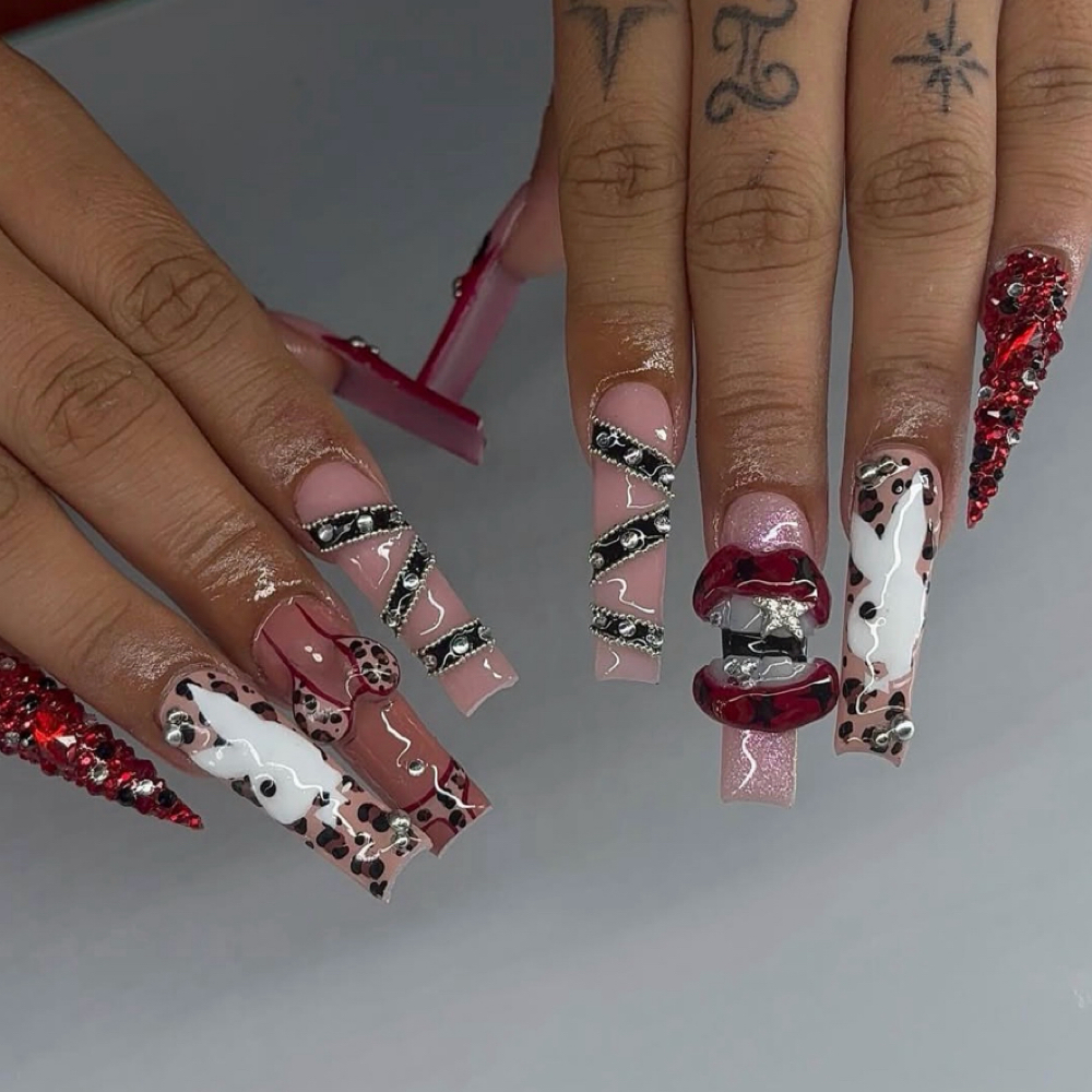 XXL Full Set at Nails By Mary Jane in Hanford, CA