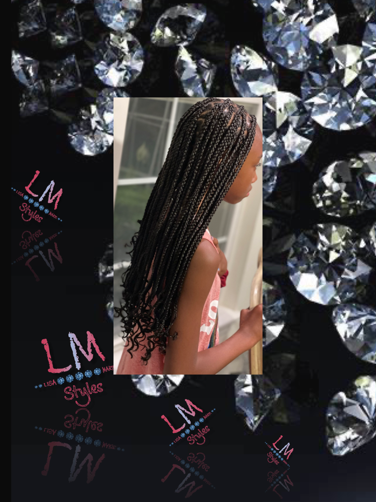 Med Goddess Box braids