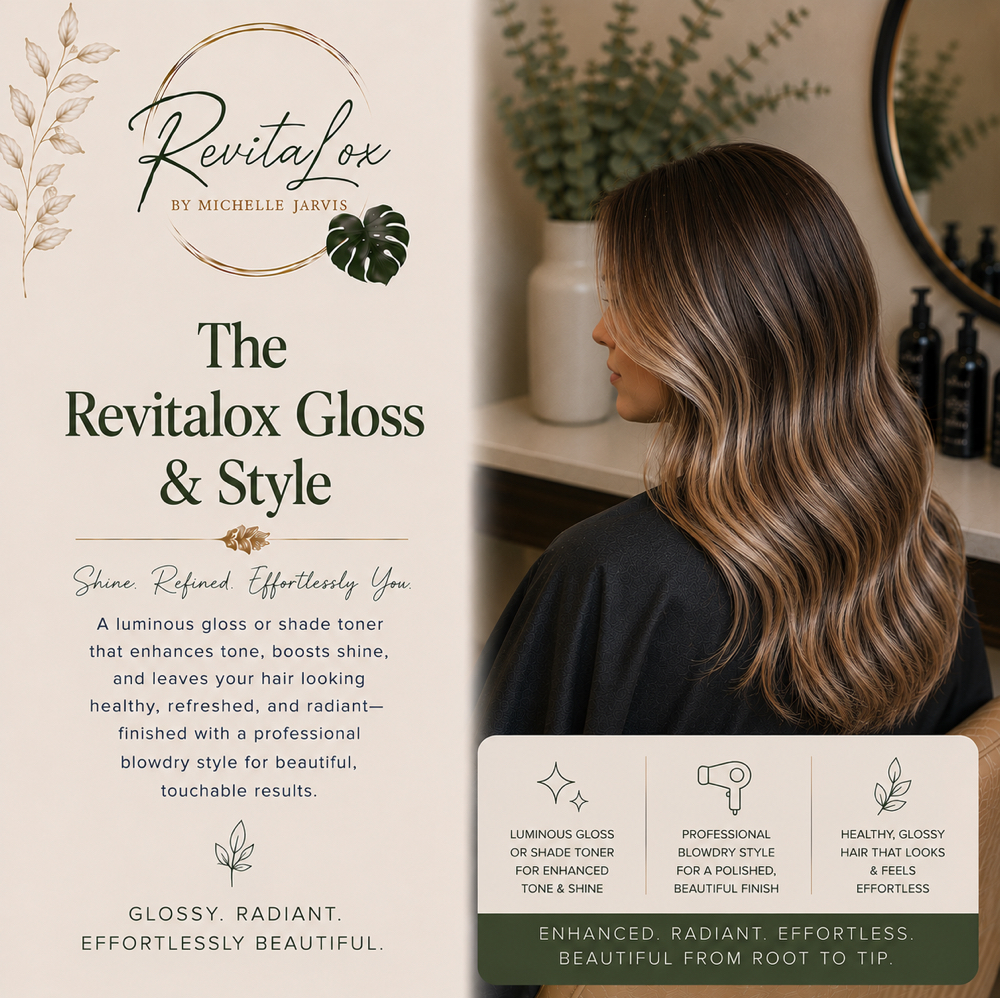 THE REVITALOX GLOSS & STYLE at RevitaLox Beauty/ Michelle Jarvis in Delaware, OH