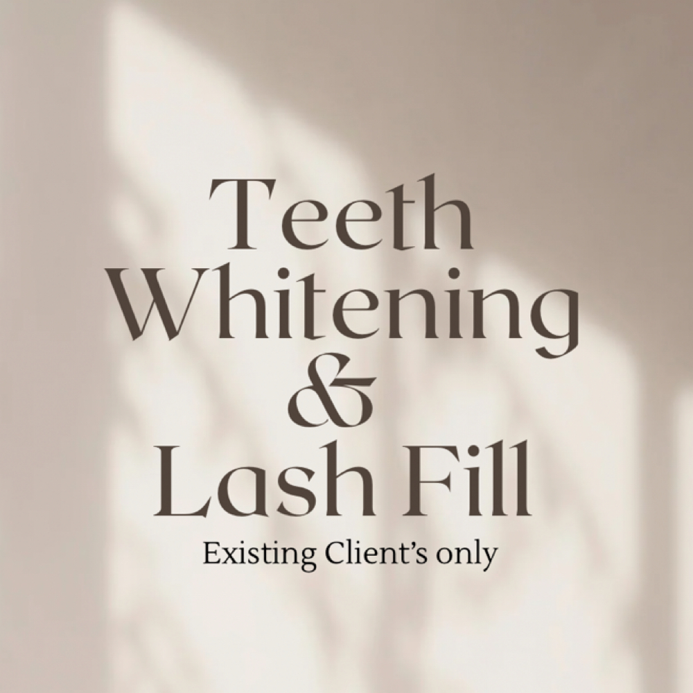 Teeth Whitening + Lash Fill Promo at Beauty By Ashley Marie in Bend, OR