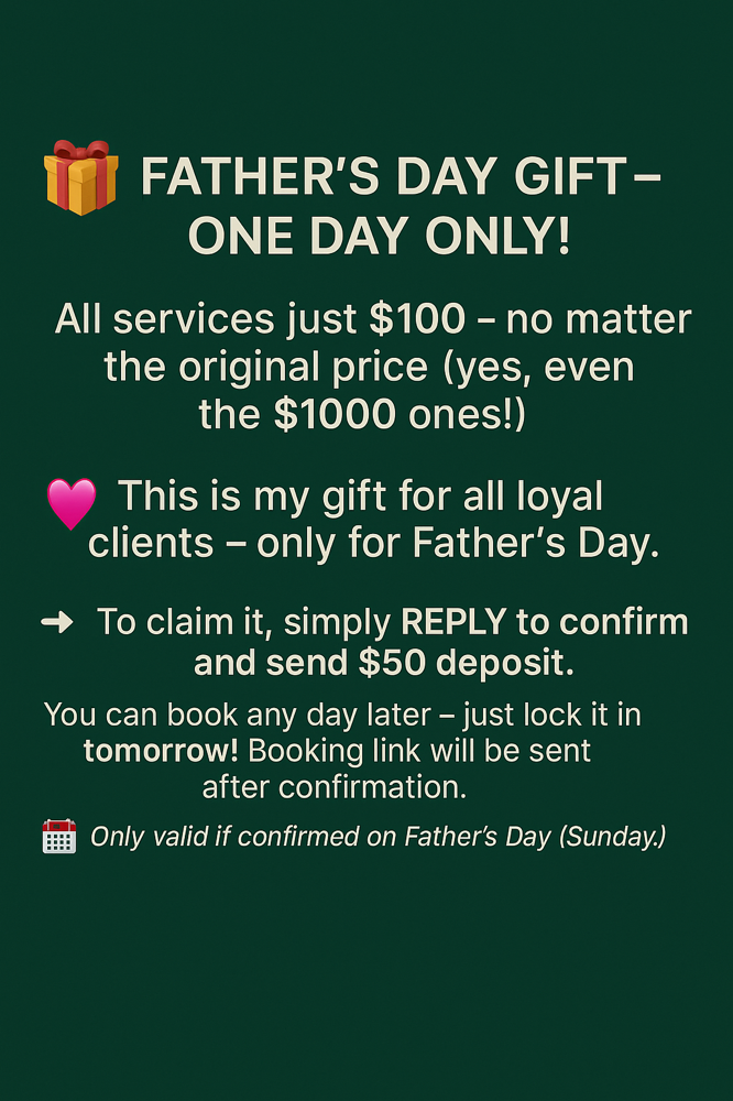 🎁 FATHER’S DAY GIFT – ONE DAY ONLY