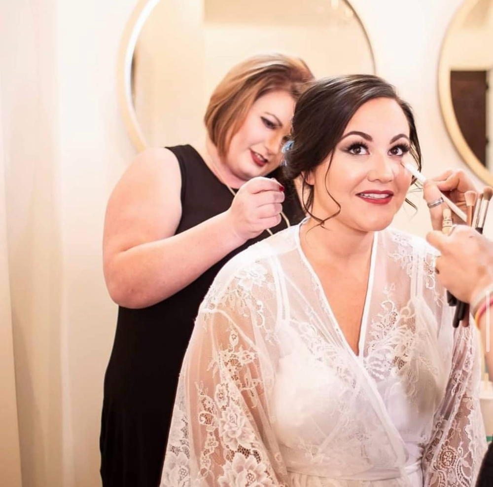 Bridal Updo/Makeup at Trade Wind Hair Salon (Please Call Salon to book appointment) in Daphne, AL