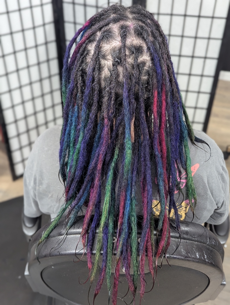 Custom Dreadlock Hair Coloring at Hair By Jaymie in DAYTON, OH