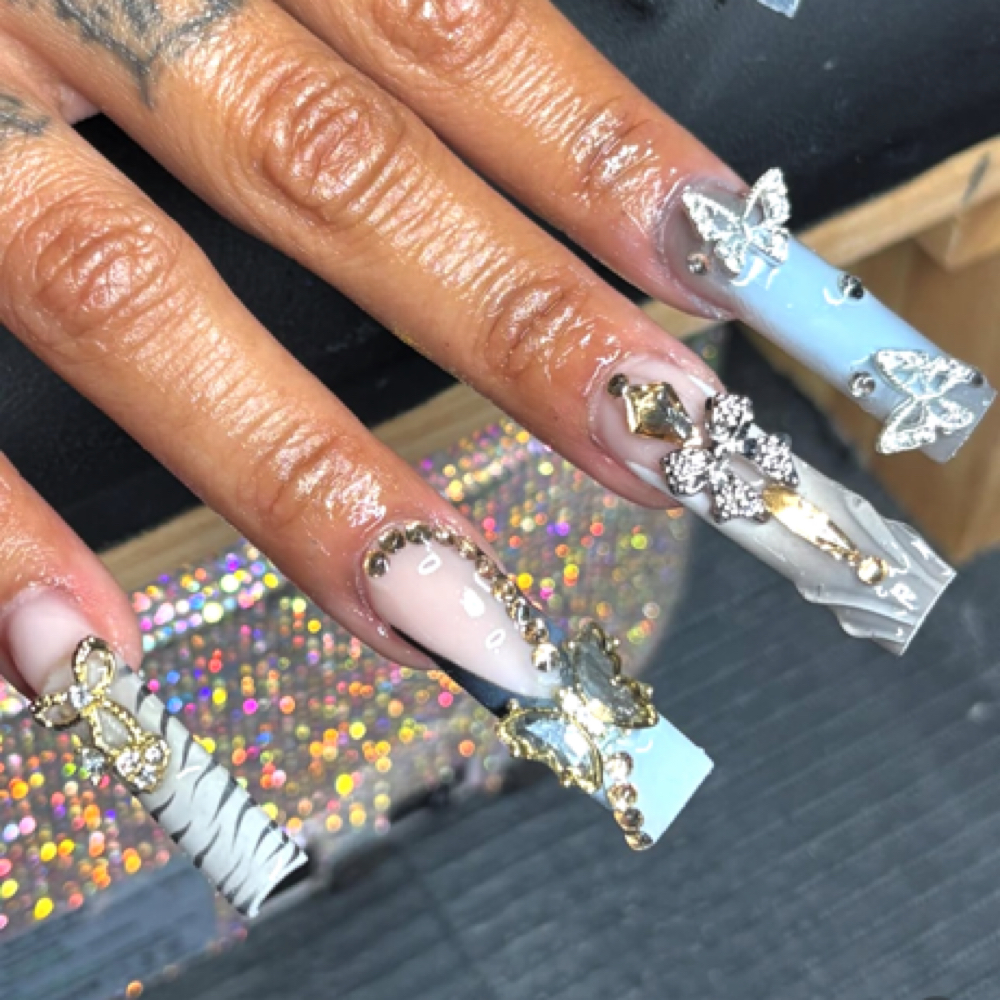 Xtra Long Fill at Nails by Nici in Plainfield, IN