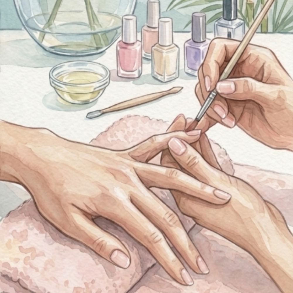 Classic Manicure at Luminous Beauty Spa in Arlington, TX