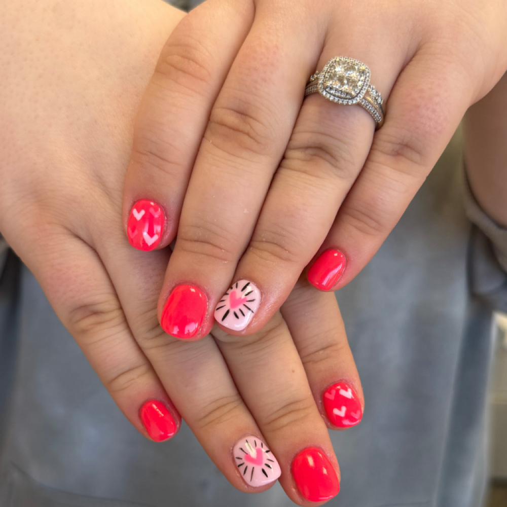 Dipping Powder on Natural Nails at KT Artistry in Sioux Falls, SD