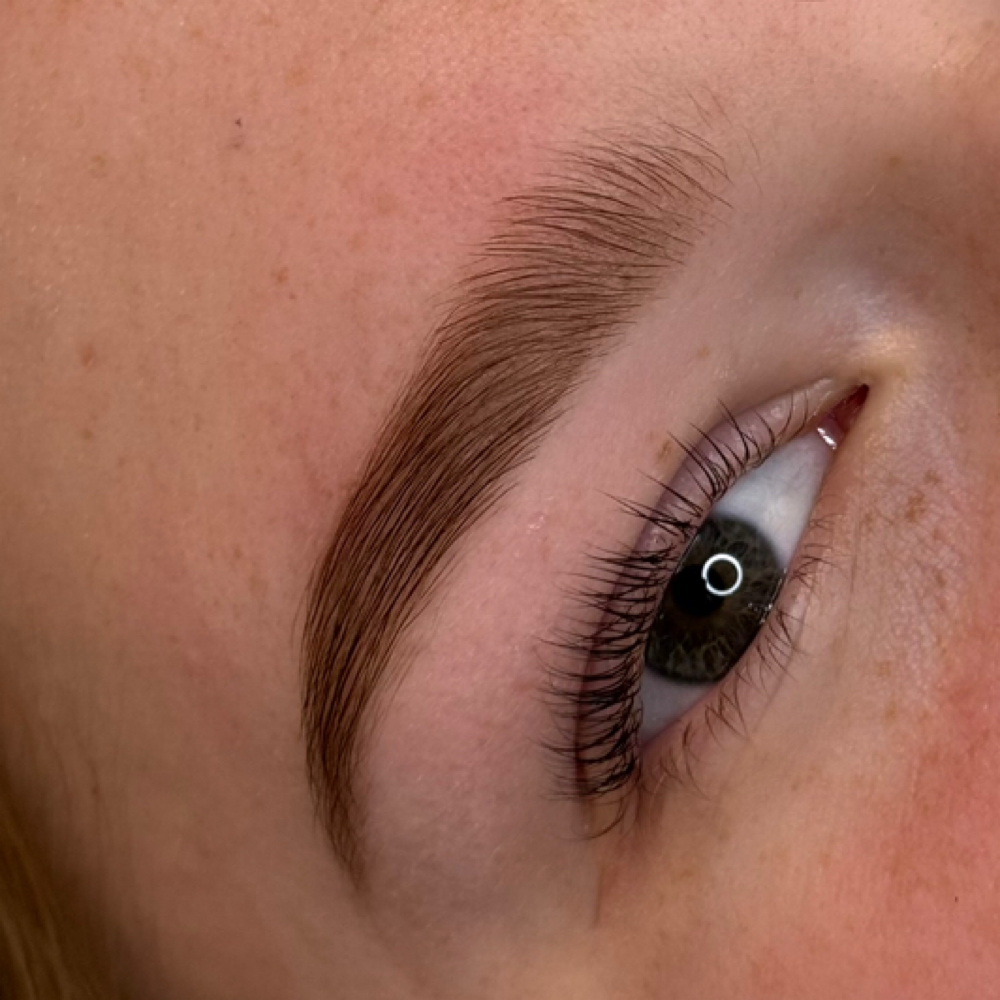 brow tint and shaping at kbabybeauty in emmaus, PA