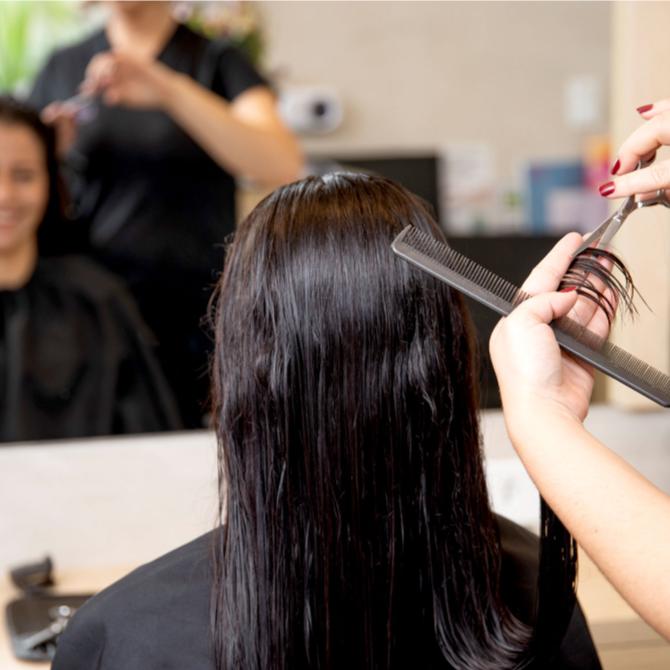 Women Hair Cut at Glorious Hair Restoration Salon in Sayreville, NJ