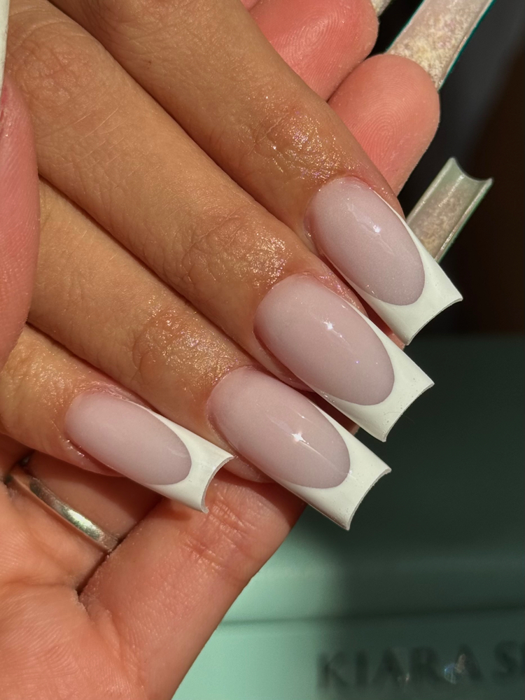 Handpainted French Tips
